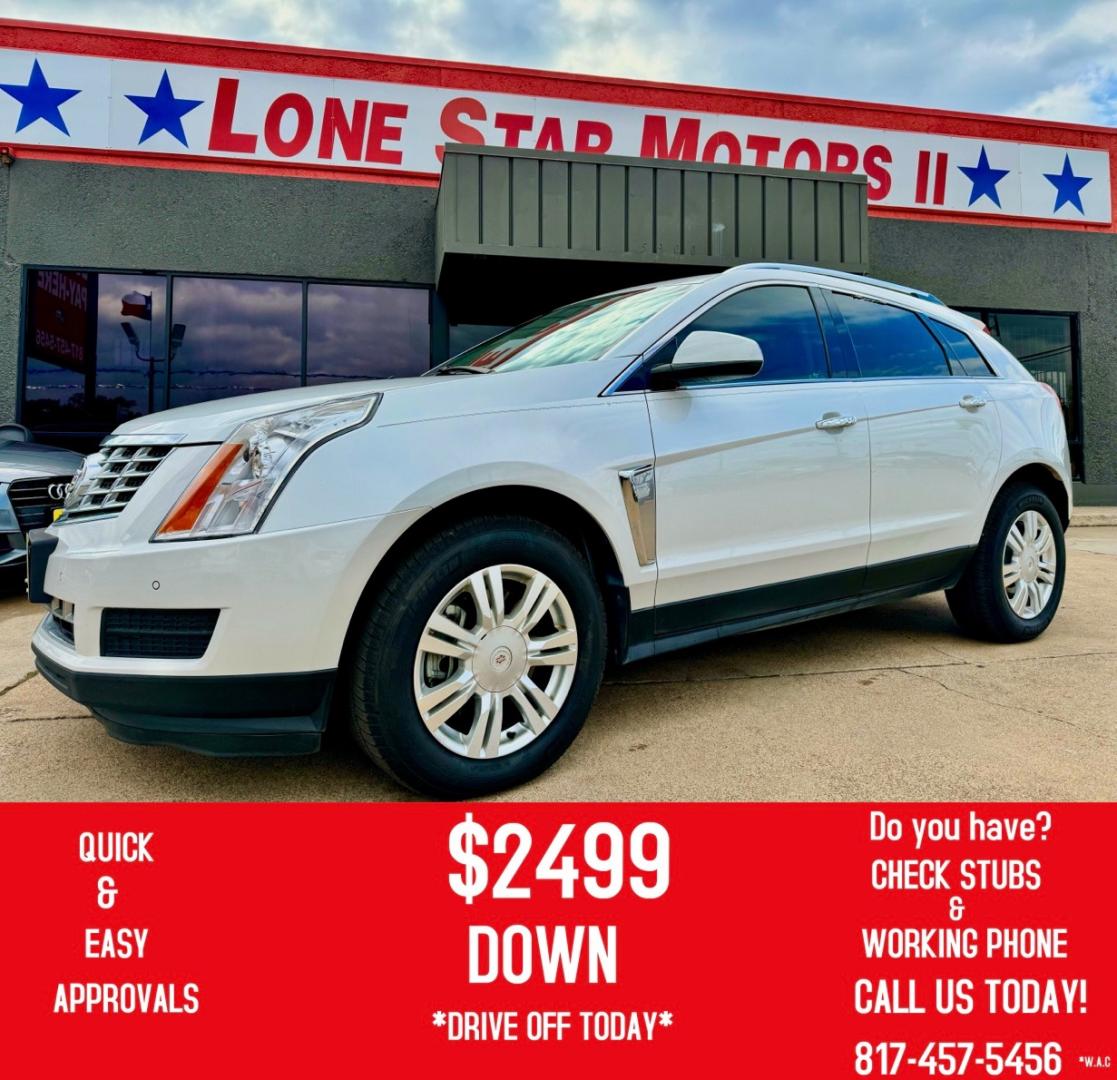 2014 WHITE CADILLAC SRX LUXURY (3GYFNBE34ES) , located at 5900 E. Lancaster Ave., Fort Worth, TX, 76112, (817) 457-5456, 0.000000, 0.000000 - Photo#0